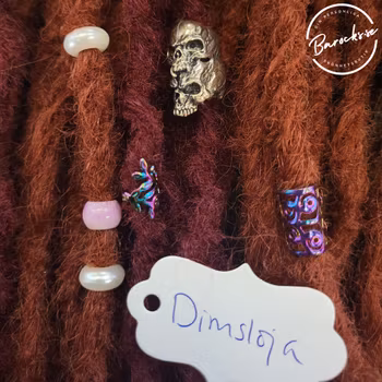 "Dimslöja" Dreadsmycken Mix 6-pack