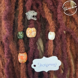 "Skogsmagi" Dreadsmycken Mix 5-pack