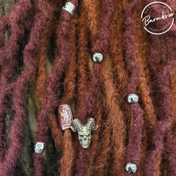 "Mörk Skugga" Dreadsmycken Mix 7-pack