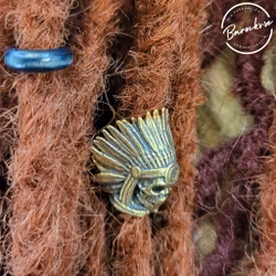 "Skogsjäl" Dreadsmycken Trämix 7-pack