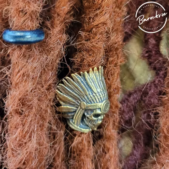 "Skogsjäl" Dreadsmycken Trämix 7-pack