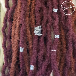 "Nomad" Dreadsmycken Silvermix 6-pack