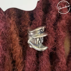 "Nomad" Dreadsmycken Silvermix 6-pack