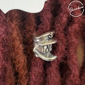 "Nomad" Dreadsmycken Silvermix 6-pack