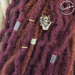 "Vildsjäl" Dreadsmycken Guldmix 6-pack