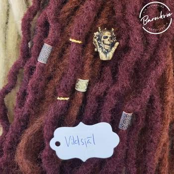 "Vildsjäl" Dreadsmycken Guldmix 6-pack