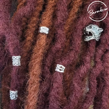 "Urban" Dreadsmycken Silvermix 5-pack