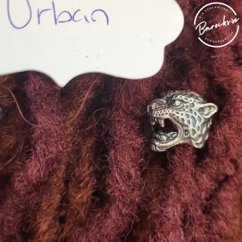 "Urban" Dreadsmycken Silvermix 5-pack