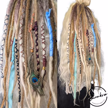 "Tindra" Dreads Ponytail Extensions
