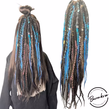 "Norrsken" Dreads Ponytail Extensions