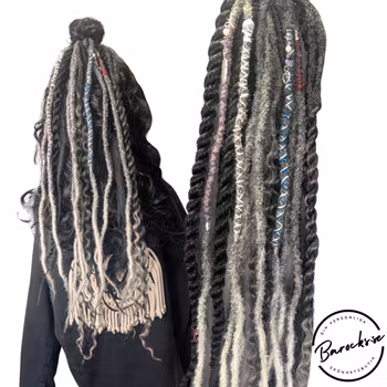 "Aska" Dreads Ponytail Extensions