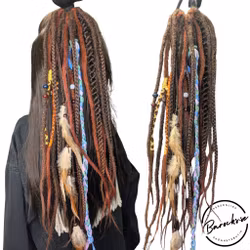 "Rötter" Dreads Ponytail Extensions