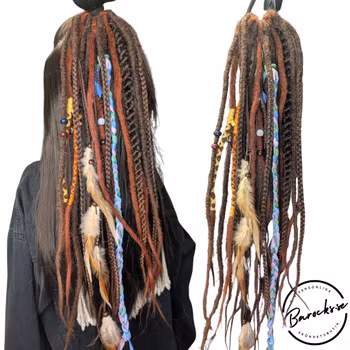 "Rötter" Dreads Ponytail Extensions