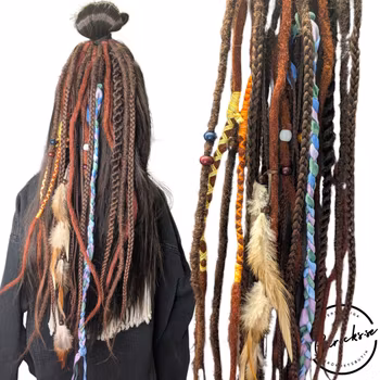 "Rötter" Dreads Ponytail Extensions