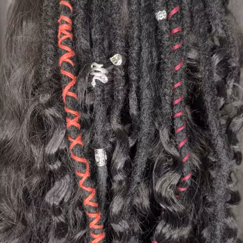 "Mörker" Dreads Ponytail Extensions