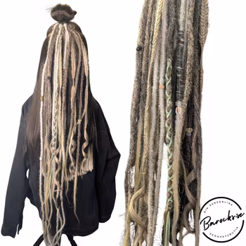 "Vildhjärta" Dreads Ponytail Extensions