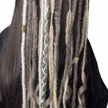 "Vildhjärta" Dreads Ponytail Extensions