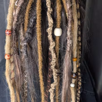 "Bohemisk Dröm" Dreads Ponytail Extensions