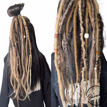 "Bohemisk Dröm" Dreads Ponytail Extensions