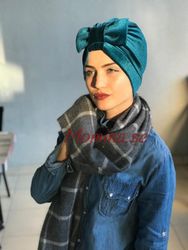 Turban med fionka, 3 i 1