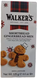 Walker Shortbread Gingerbread Men