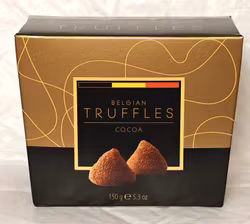 Belgiska Tryfflar naturell choklad. 150g