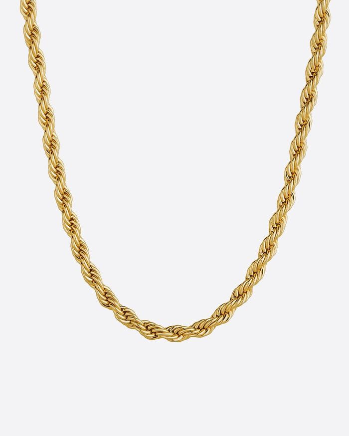 2 st 5 mm Halsband Cordell 50 och 60cm Guld