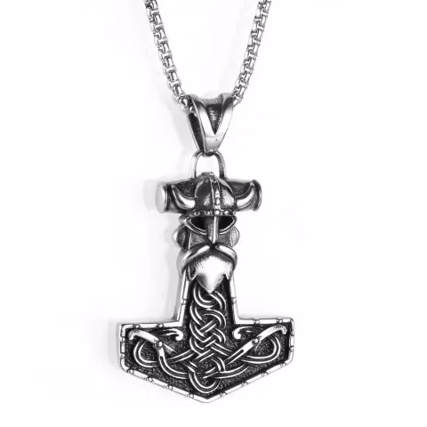 Torshammare halsband det perfekta vikingasmycke. Vikinga halsband och armband med motiv som Tors hammare och Odin halsband