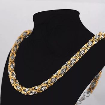 Halsband Golden Kungslänk