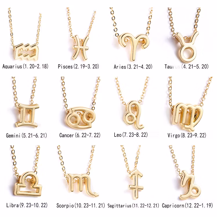 Necklace Zodiac sign