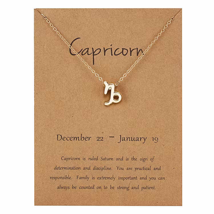 Necklace Zodiac sign