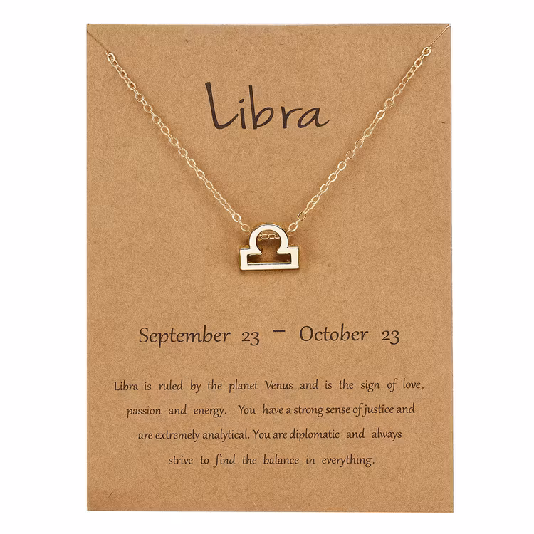 Necklace Zodiac sign