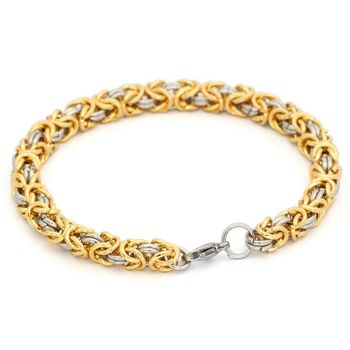 Armband Golden Kungslänk