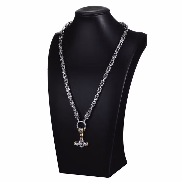 Halsband Munin silver/gold
