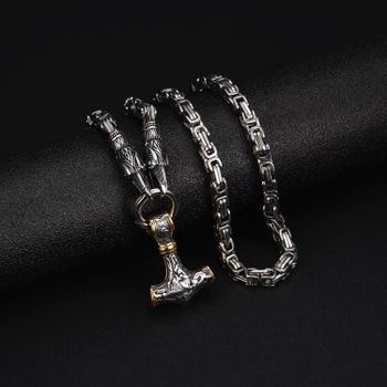 Halsband Munin silver/gold