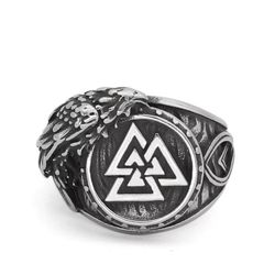 Ring til Valknut Raven