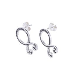 Korvakorut Troll Cross 925 Silver