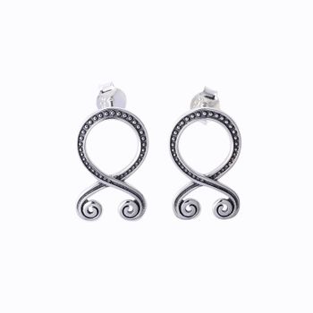 Paket Trollkors Halsband och Örhängen 925 Silver