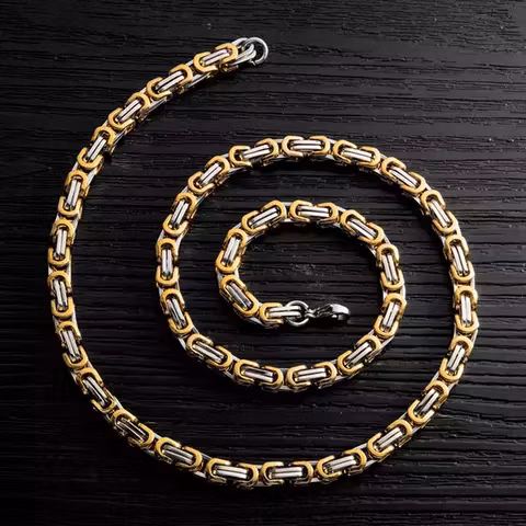 Halsband Golden Wolf
