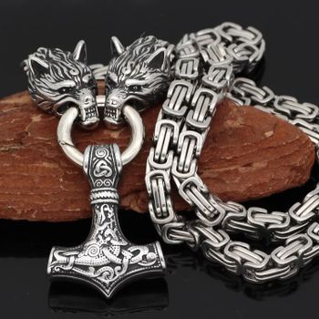 Paket Wolves Halsband och armband