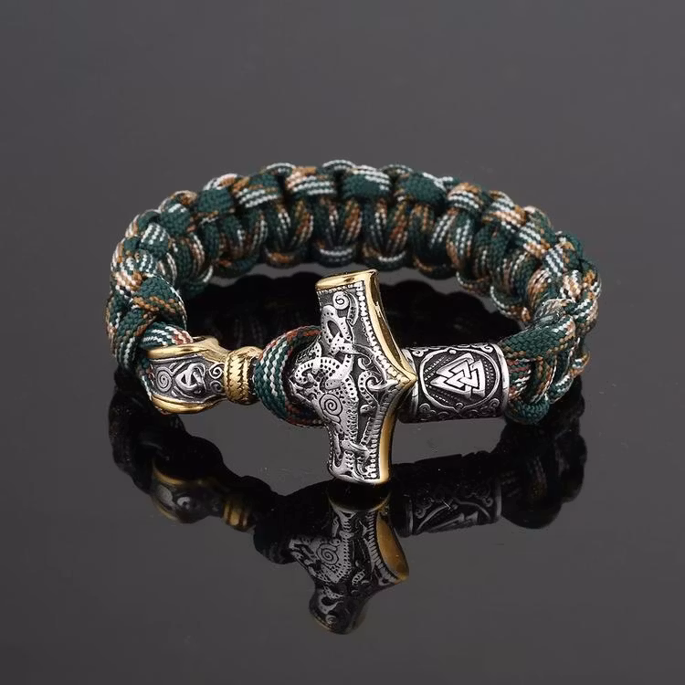 Armband Viking Thor (Flera färger)