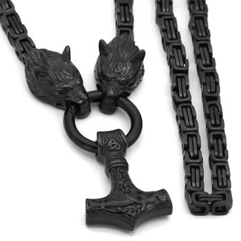 Halsband Black Wolves