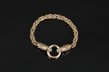 Armband Halvdan silver/guld