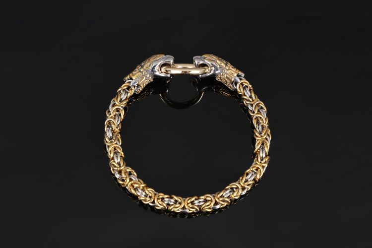 Armbånd Halvdan Silver/Gold
