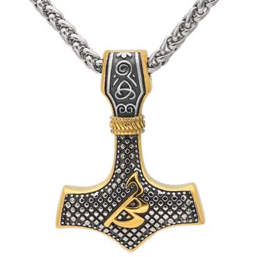 Halsband Berserker Silver 4mm
