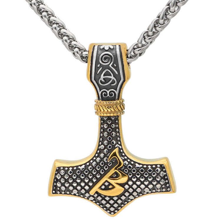 Necklace Berserker Gold 4mm