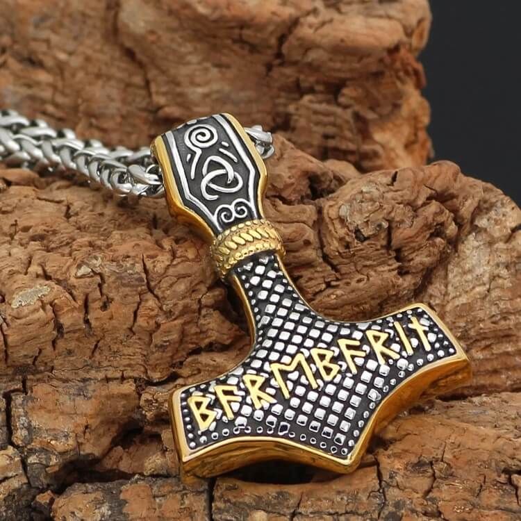 Necklace Berserker Gold 4mm