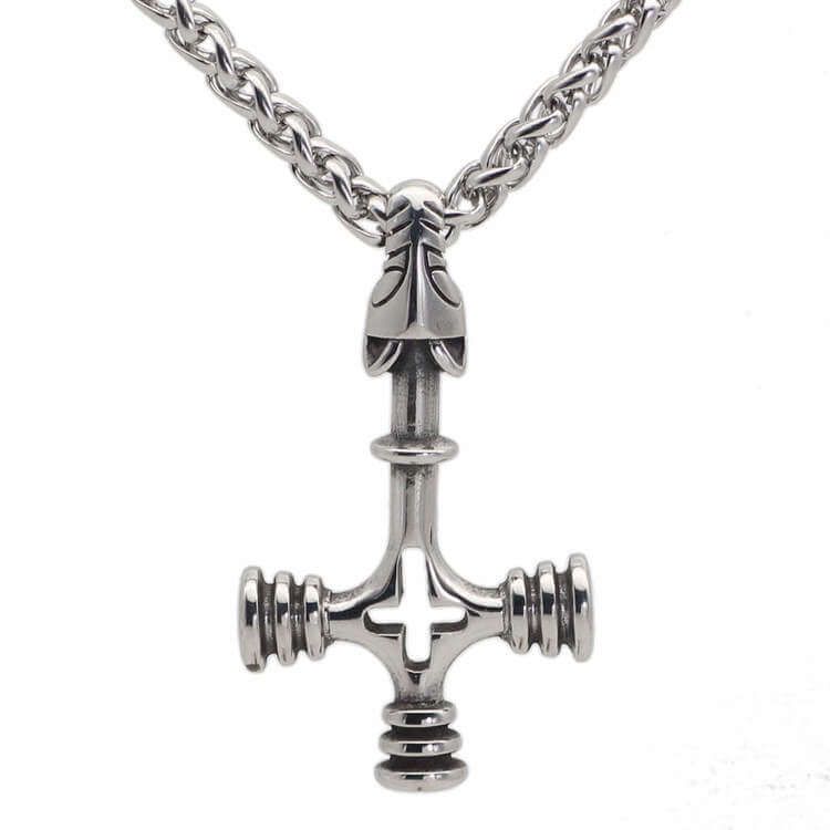 Halskæde Wolf Cross