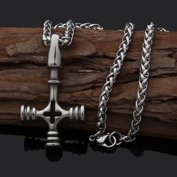 Halsband Wolf Cross