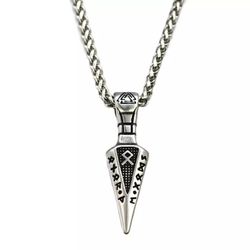 Halskæde Pil Valknut